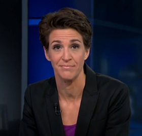 Toimittaja Rachel Maddow.