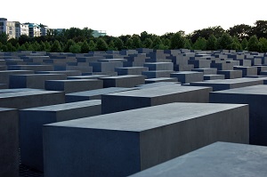 Holokaustin muistomerkki Berliinissä.