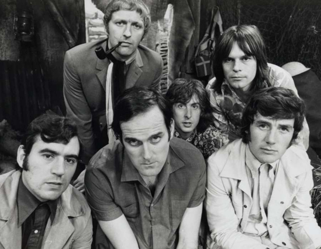 Monty Python -komediaryhmä vuonna 1969. Kuva: Wikipedia