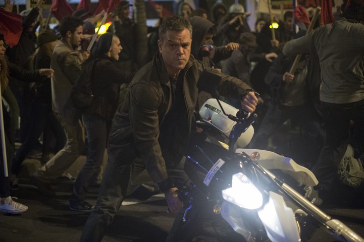 Matt Damon pääroolissa Jason Bourne -elokuvassa. Kuva: Universal Pictures.