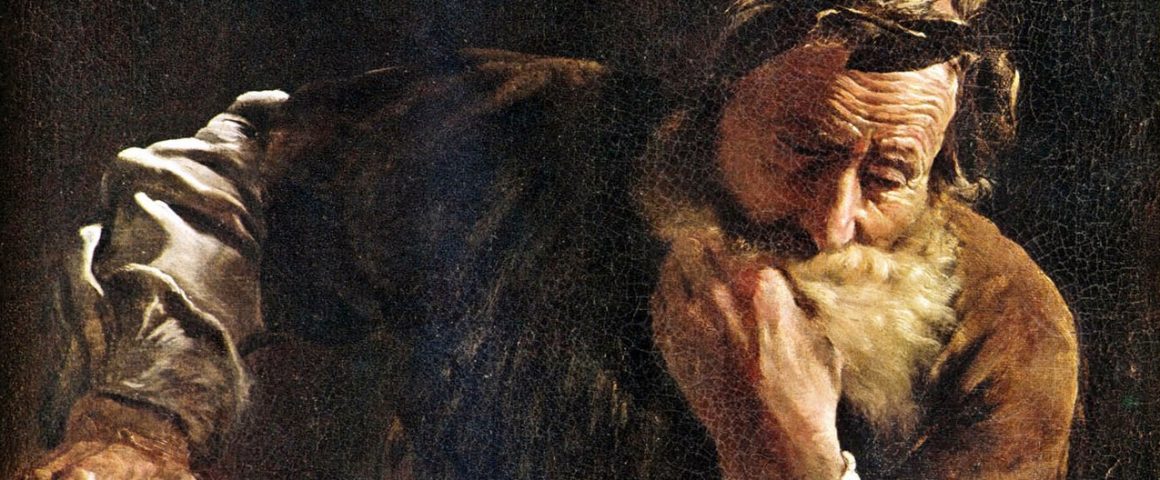 Domenico Fetti: Mietteliäs Arkhimedes vuodelta 1620. Kuva: Wikipedia.