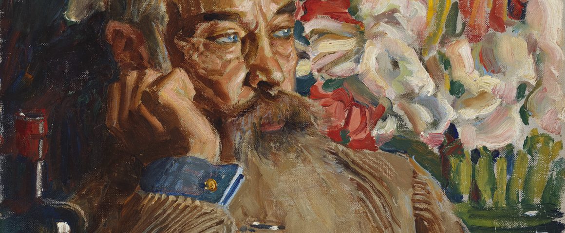 Akseli Gallen-Kallelan muotokuva Sigurd Wettenhovi-Aspasta.