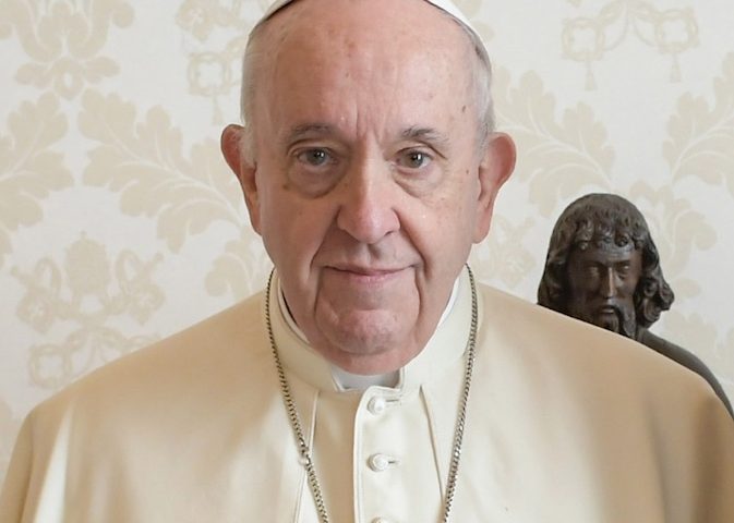 Paavi Franciscus. Kuva: Wikipedia.