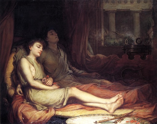 Sleep and his Half-brother Death.