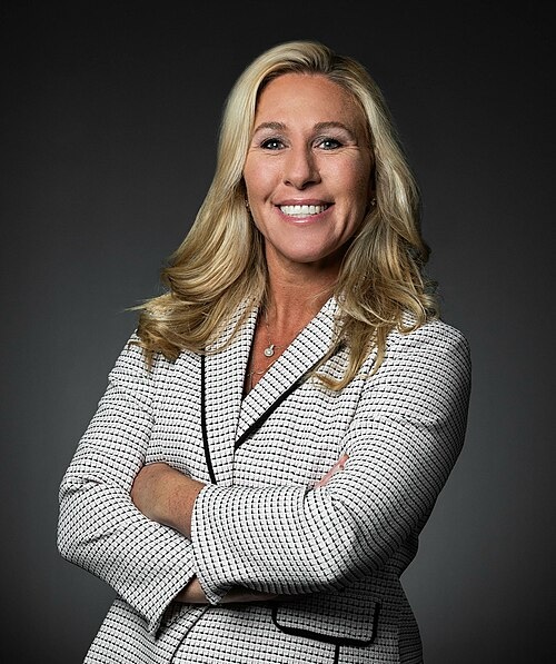 Marjorie Taylor Greene.